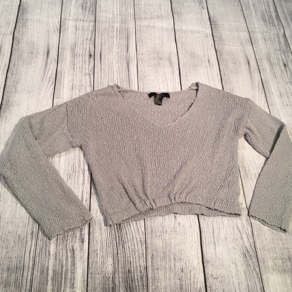 forever 21 gray sweater